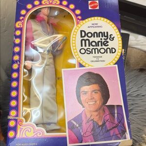 Mattel Donny Osmond Doll - Pink and White